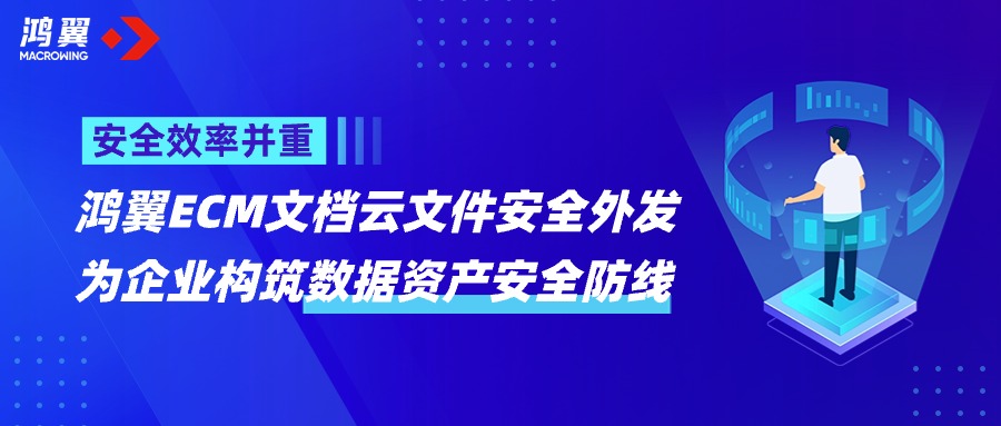 告別信息泄露！鴻翼ECM文檔云文件安全外發(fā)，為企業(yè)構筑數(shù)據(jù)安全堅實防線